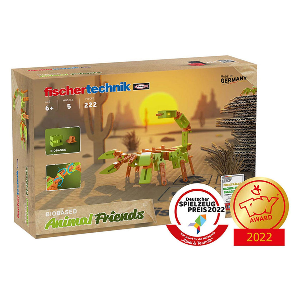 Fischertechnik advanced - amici degli animali - 222 pz.