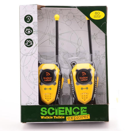 Walkie-talkie per esploratore scientifico Johntoy