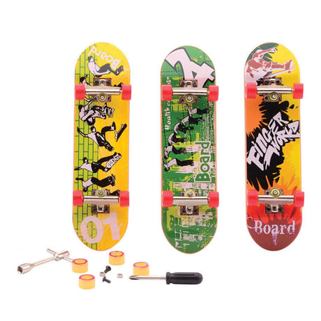 Skateboard da dito Johntoy con accessori
