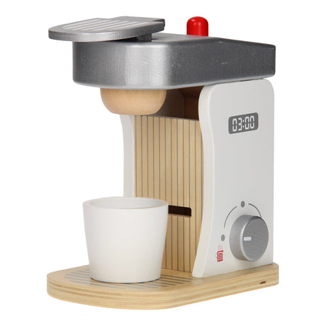 Caffettiera Jouéco in legno con accessori