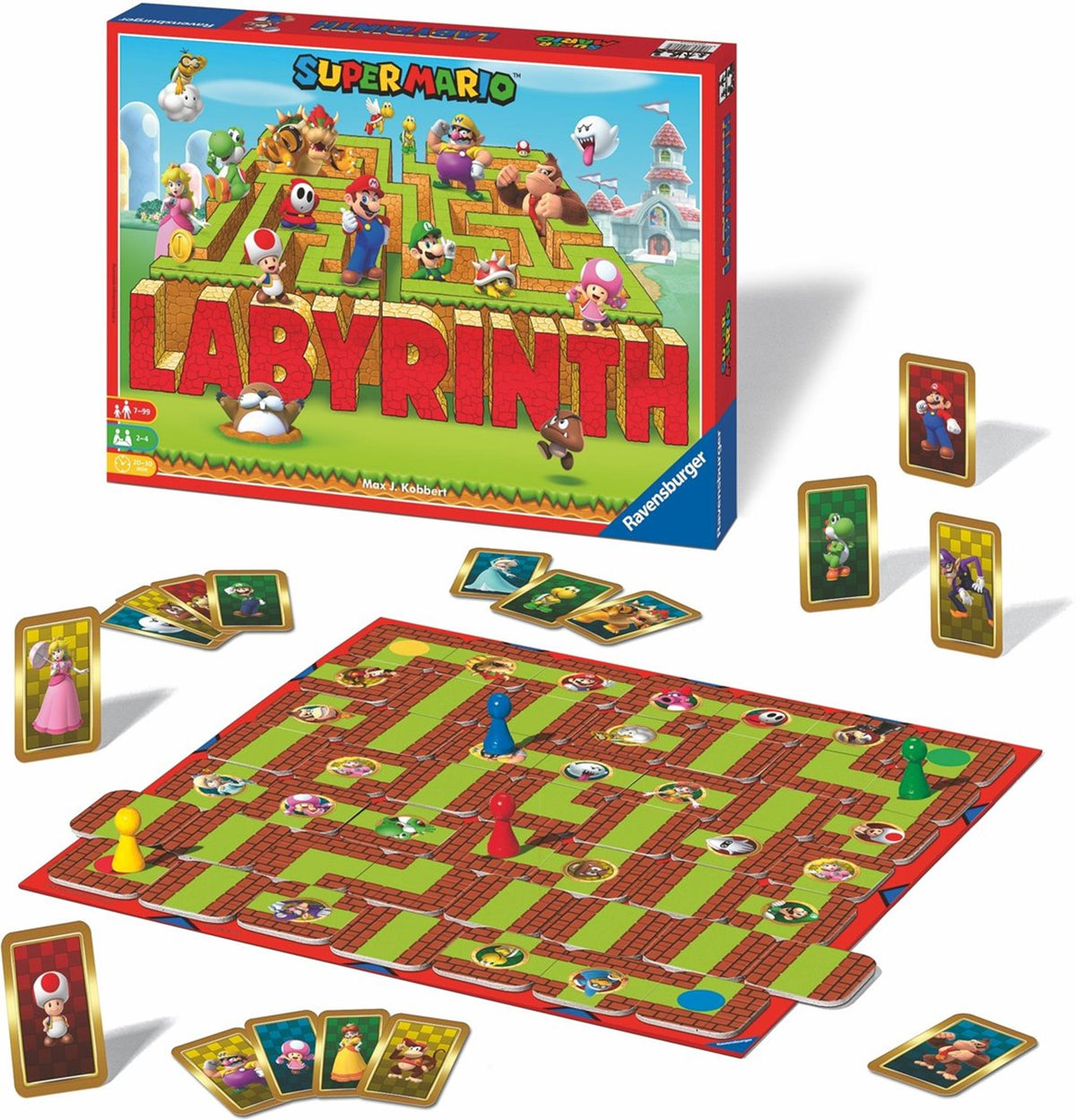 Gioco da tavolo Ravensburger Super Mario Labirinto