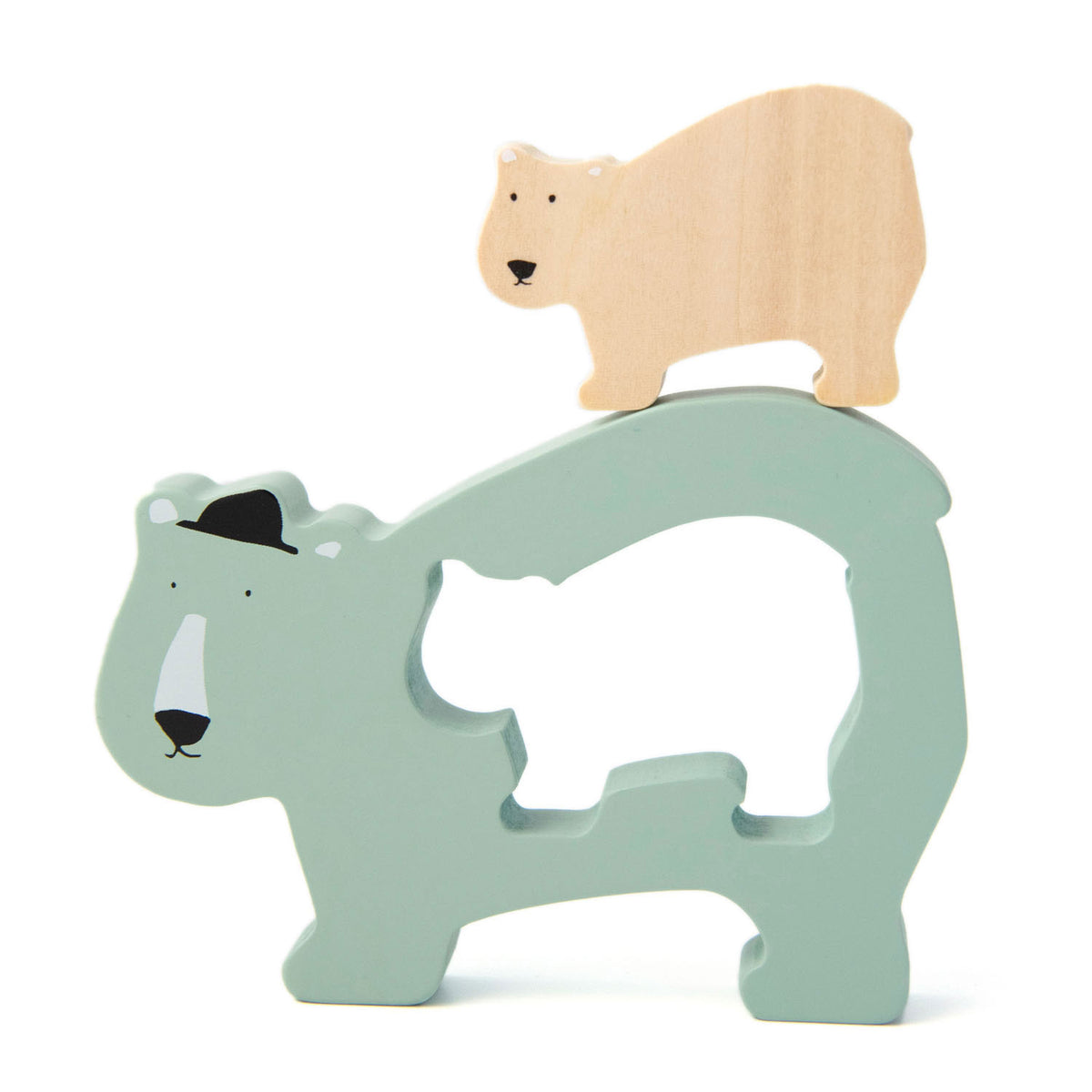 Trixie Wooden Baby puzzle Mr. Bear
