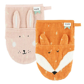 Trixie Washcloths - Mrs Rabbit e Mr. Fox, 2st.