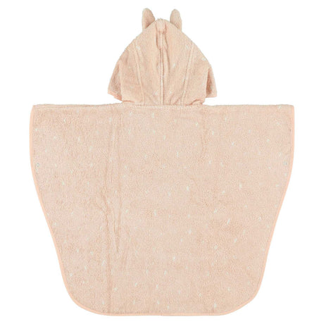 Poncho Trixie - signora. coniglio - 100% cotone biologico - mantellina da bagno per bambini con cappuccio - con graziosi dettagli