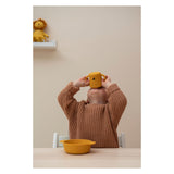 Tazza con beccuccio Trixie - mr. leone - bicchiere per bebè - bicchiere antigoccia - per bambini dai 4 mesi - in silicone - lavabile in lavastoviglie