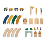 Binario del treno in legno Trixie