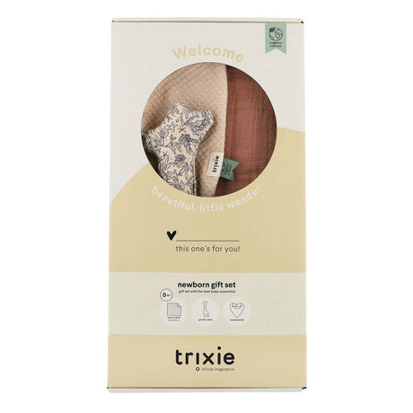 Trixie confezione regalo neonato m - adorabili foglie