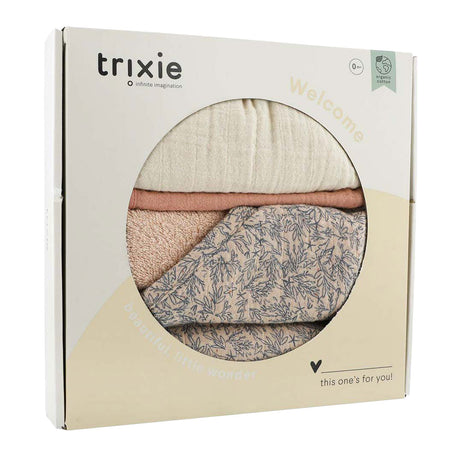 Trixie confezione regalo neonato l - adorabili foglie
