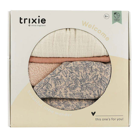 Trixie confezione regalo neonato l - adorabili foglie