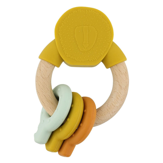 Anello attività in legno e silicone Trixie - mr. leone