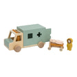 Trixie giocattoli in legno - ambulanza - macchinina per bambini - ambulanza - per ragazzi e ragazze - fsc