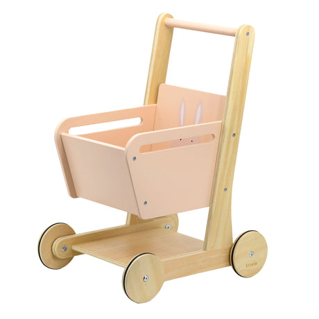 Trixie Wooden Shopping Cart - Mrs. Rabbit