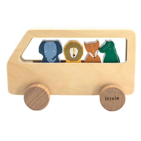 Autobus per animali in legno Trixie, 5 pezzi.