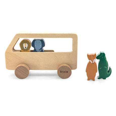 Autobus per animali in legno Trixie, 5 pezzi.