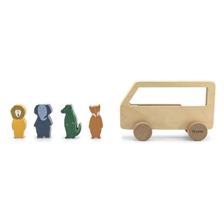 Autobus per animali in legno Trixie, 5 pezzi.