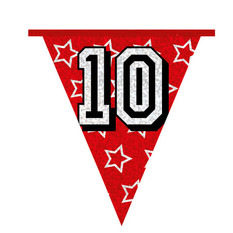 Linea bandiera olografica Boland 10 anni 8 metri