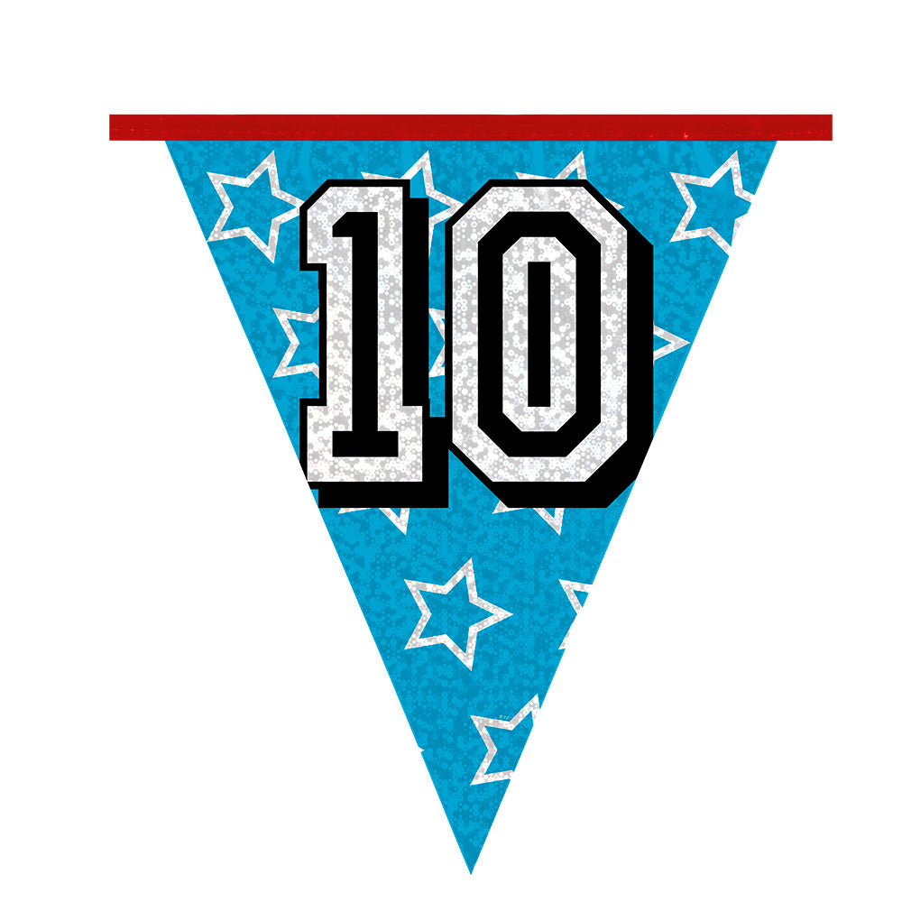 Linea bandiera olografica Boland 10 anni 8 metri