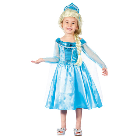 Costume da principessa invernale per bambini Boland, 3-4 anni