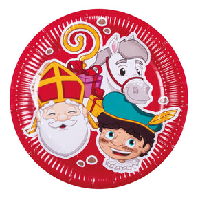 Piatti Boland Sinterklaas, 10 pz.