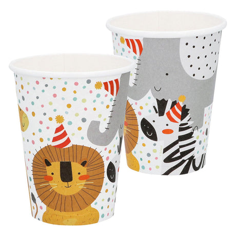 Bicchieri di carta Boland safari, 8 pz.