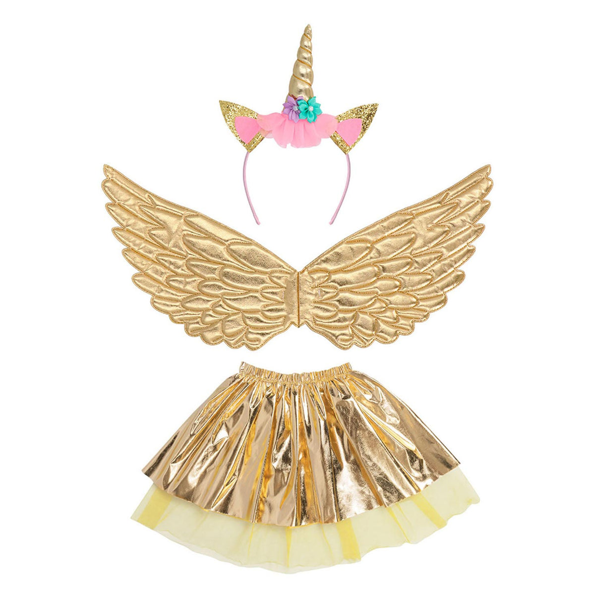 Set costume da fata unicorno Boland