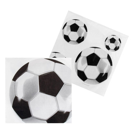 Tovaglioli calcio Boland, 20 pz.