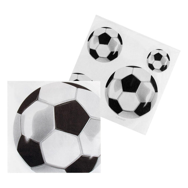 Tovaglioli calcio Boland, 20 pz.