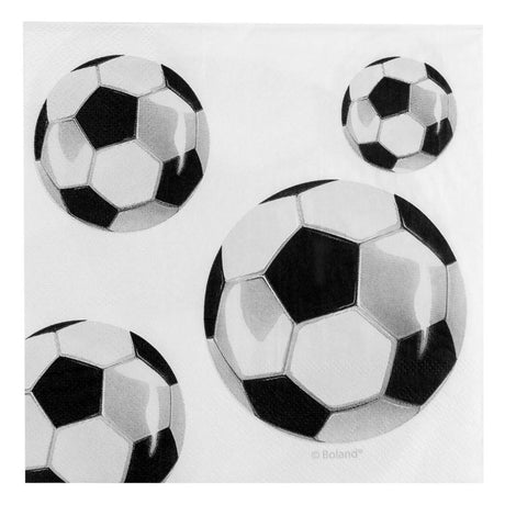 Tovaglioli calcio Boland, 20 pz.