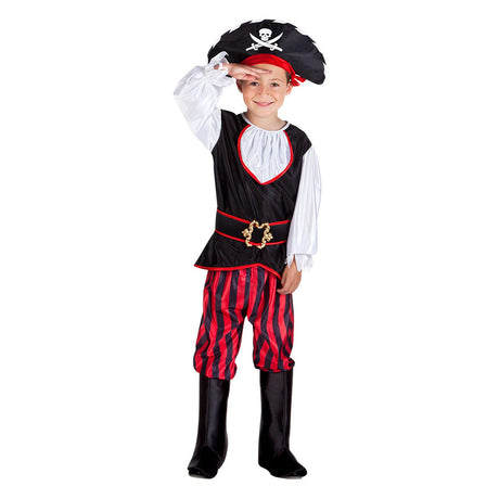 Costume da pirata per bambini Boland Tom, 7-9 anni