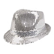 Cappello Boland pop star paillettes argento
