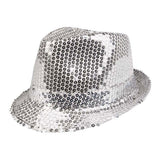 Cappello Boland pop star paillettes argento