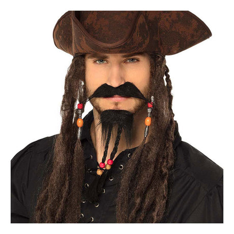 Set Boland di peli sul viso da pirata