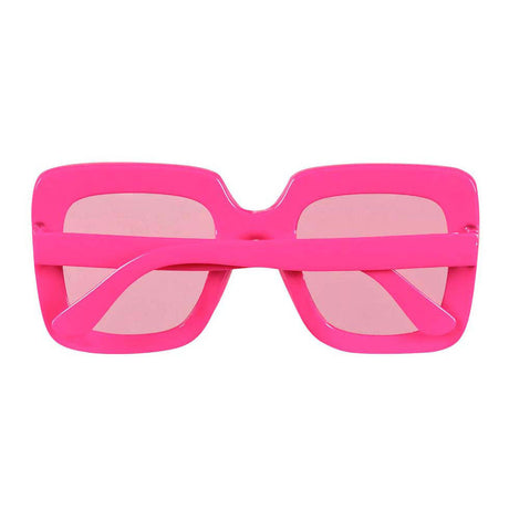 Occhiali da festa Boland bling bling rosa brillante