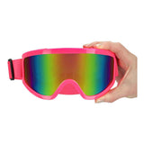 Occhiali da sci Boland Party rosa neon