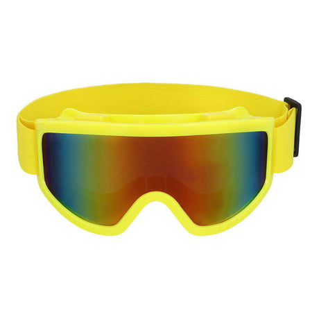 Maschera da sci Boland Party giallo neon