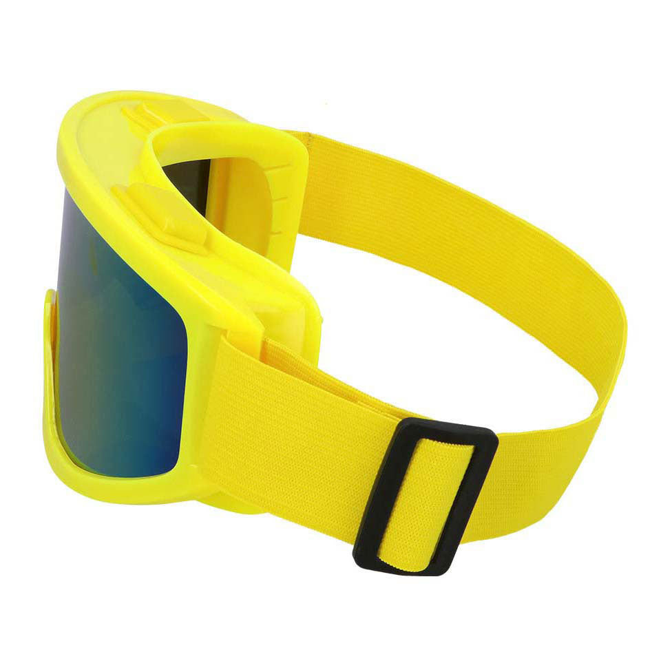 Maschera da sci Boland Party giallo neon