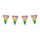 Linea bandiera Boland buon compleanno, 6m