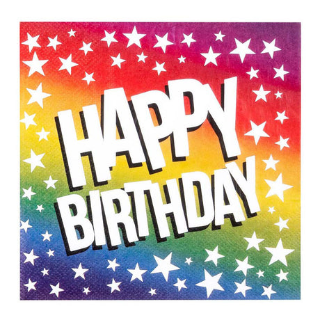 Tovaglioli di carta Boland buon compleanno, 20 pz.