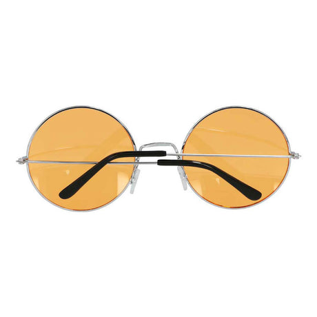Occhiali da festa Boland hippie xl arancione