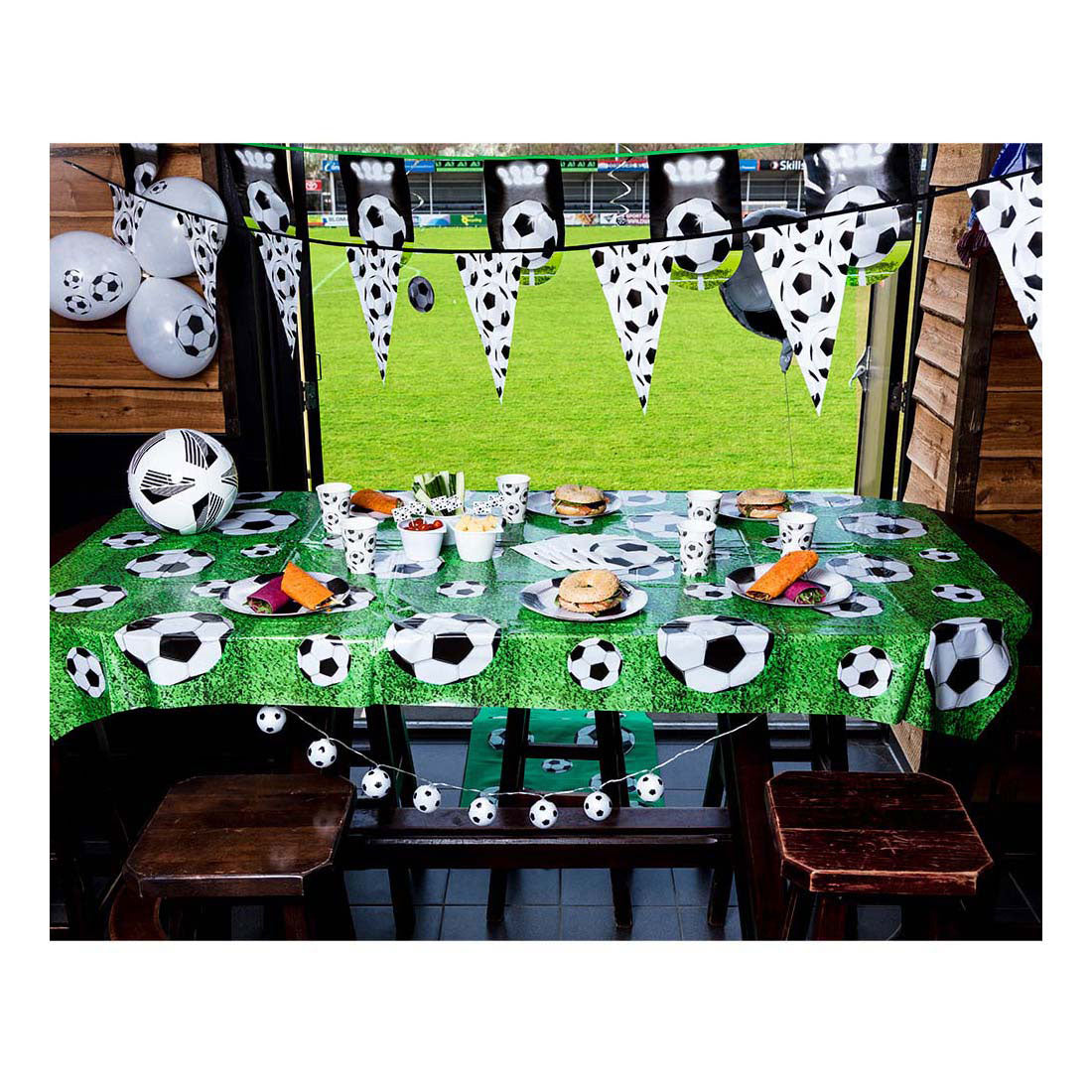 Boland palloncini in lattice calcio 25 cm, 6 pz.
