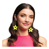 Orecchini Boland giallo neon