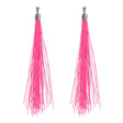 Orecchini Boland festival rosa neon, 20 cm