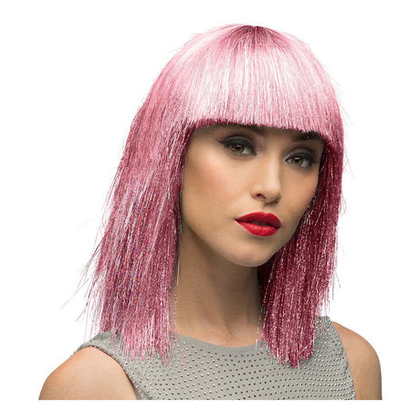 Parrucca Boland rosa pazzesco