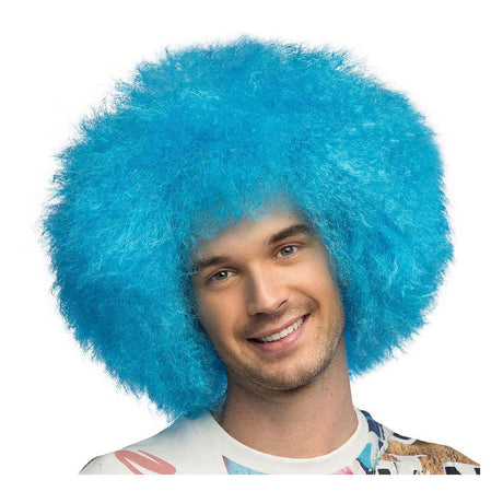 Parrucca Boland zucchero neon blu