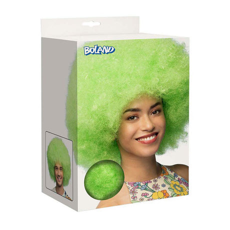 Parrucca Boland zucchero verde neon