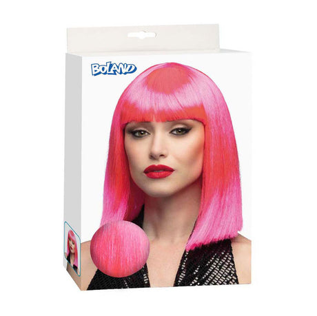Parrucca Boland danza neon rosa