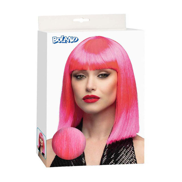 Parrucca Boland danza neon rosa