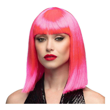 Parrucca Boland danza neon rosa