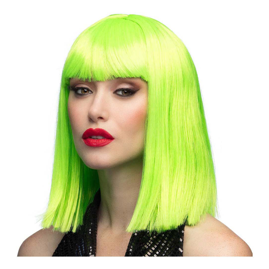 Parrucca Boland danza verde neon
