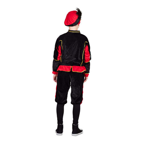Boland kinderkostuum piet rood - 7-9 jaar